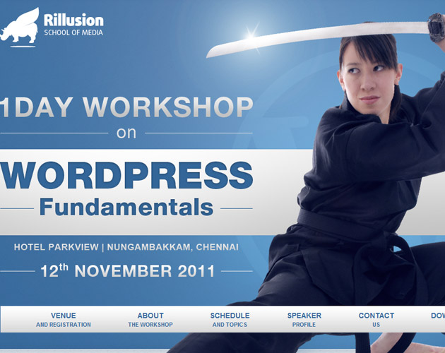 Rillusion – One Day Workshop on WordPress