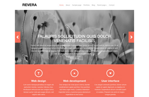 Revera Free Wordpress Theme