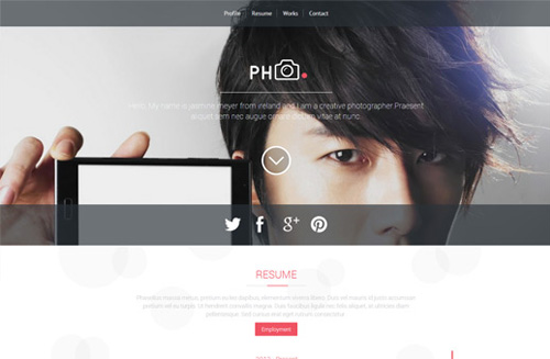 PH CV Portfolio Bootstrap HTML Template