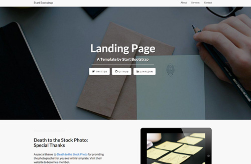 Landing Page