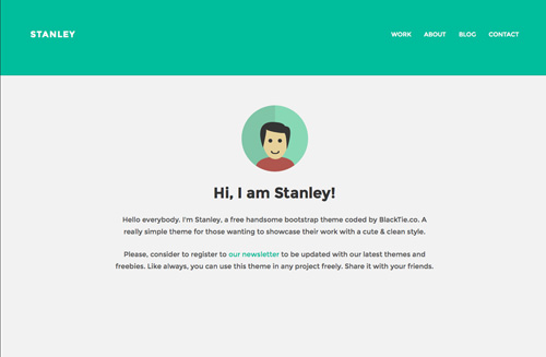 Stanley – Bootstrap WordPress Theme