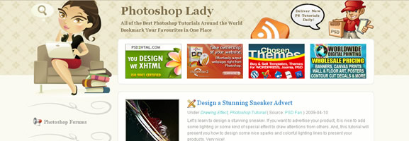 Photoshop Lady