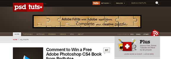 PSD tuts