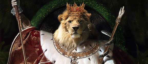 Creative Photoshop Animal King Photo Manipulation Tutorial