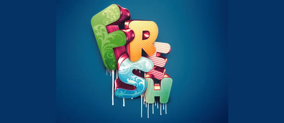 3D text 3D text