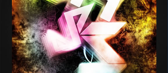 Design an Awesome Geometric Shaped Typography with Grungy Background in Photoshop Design an Awesome Geometric Shaped Typography with Grungy Background in Photoshop