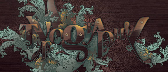 How to Create a Richly Ornate Typographic Illustration How to Create a Richly Ornate Typographic Illustration