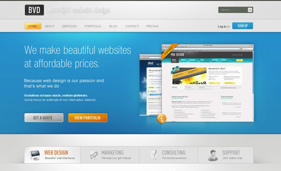 Design a Beautiful Website From Scratch