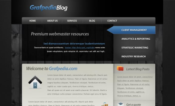 Design a creative wordpress theme