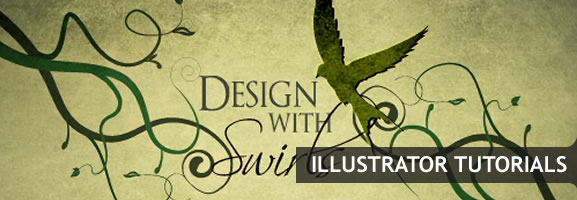 Design with Swirls and Flourishes