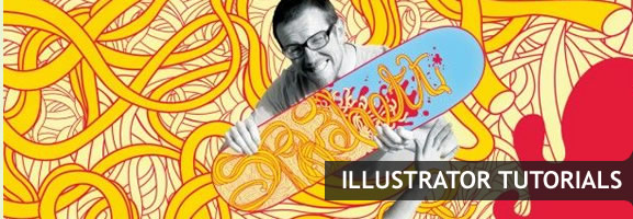 Create a tasty skate deck graphic