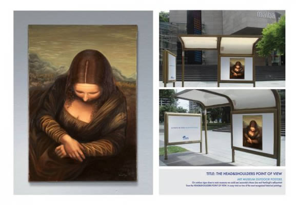 Head&Shoulders: Mona Lisa
