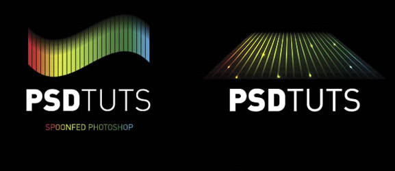 Create Rainbow Logos with Warped Grids 