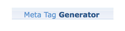 Meta Tag Generator