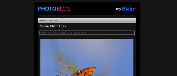Blogohblog photo gallery theme