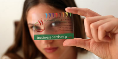 Crystal Clear Business Card Crystal Clear Business Card