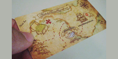 Pirate treasure map Pirate treasure map