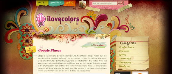I love colors
