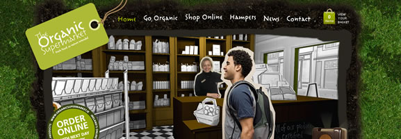 Organic supermarket