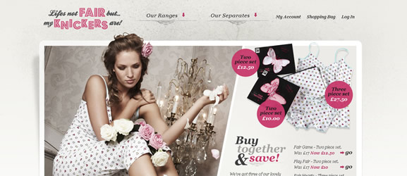 Lifes not fair but my knickers are