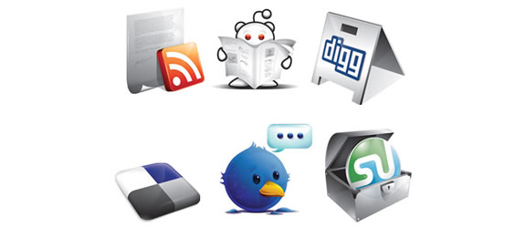 6 Free New Social Icons