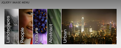 Image Menu with Jquery