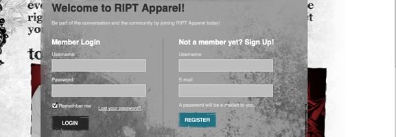 RIPT apparel