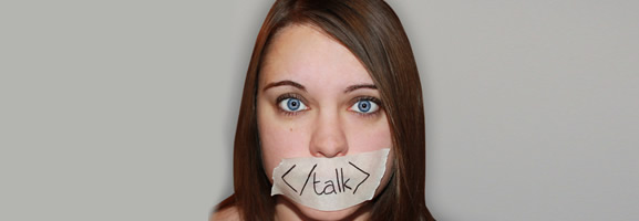 DON’T Speak unless necessary