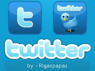 Twitter buttons by RigasPapas