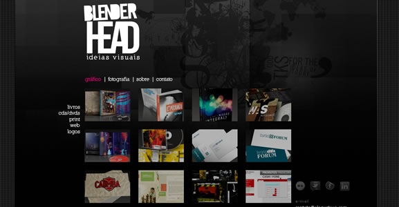 Blender head studio
