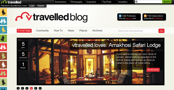 vtravelled blog
