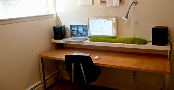 Nicholas Todd's Bedroom Workspace