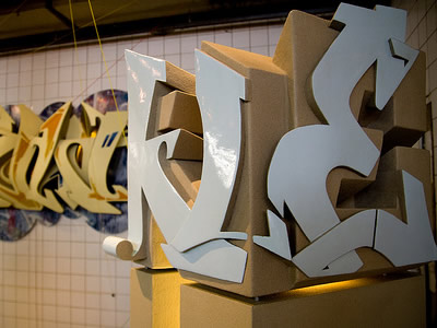 Neon 3D-Tags - Urban Affairs