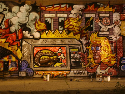 Chicago graffiti