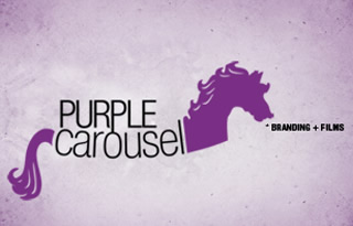 Purple carousel