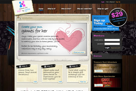 Games for her by you