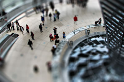 Berlin Bundestag Tilt Shift
