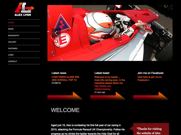 Alex lynn racing