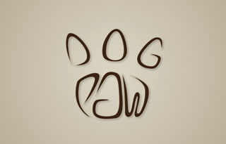 Dog paw