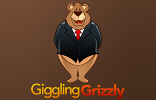 Giggling grizzly