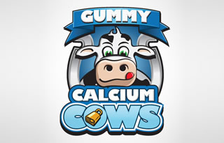 Gummy calcium cows
