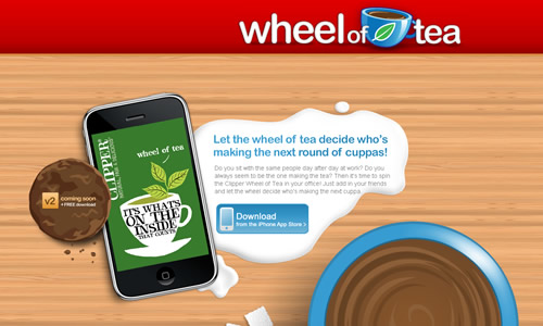 Wheel of tea