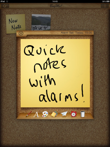 BugMe! Ink Notes & Alarms