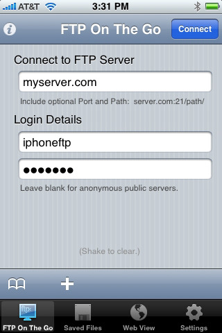 FTP On The Go