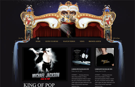 50 Free PSD website templates