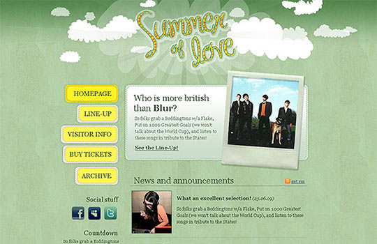 50 Free PSD website templates