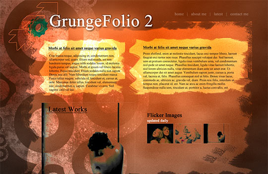 50 Free PSD website templates