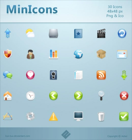 50+ best free icon sets