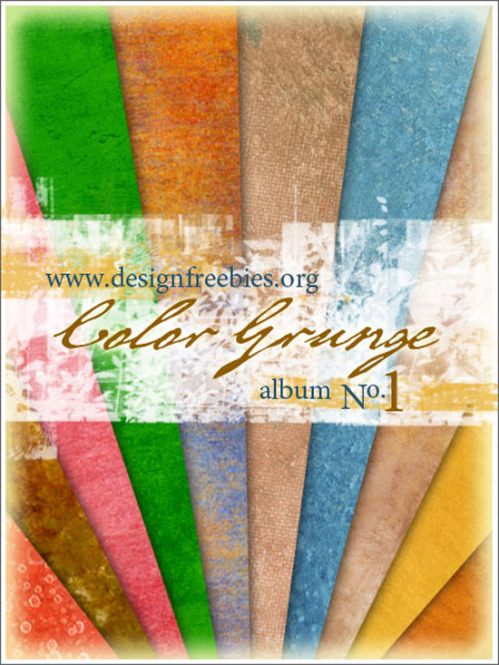 Collection: Grunge in Vivid Colors Collection: Grunge in Vivid Colors