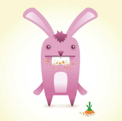 How to Create a Cute Bunny Vector Character